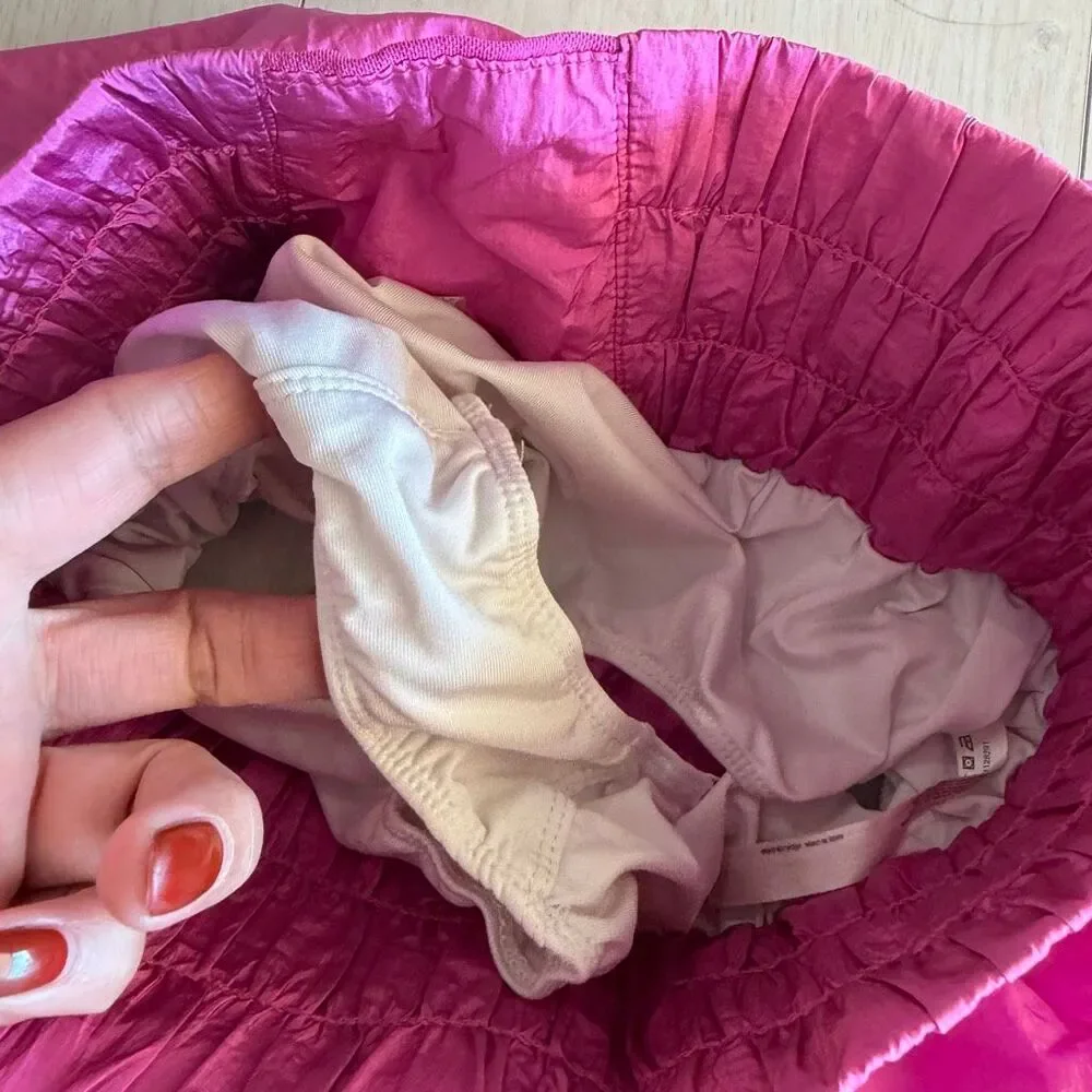 Free people womens pink shorts size s